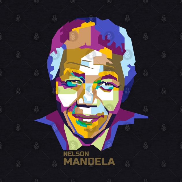 Nelson Mandela in WPAP by smd90